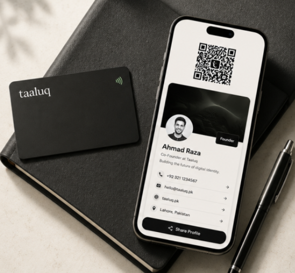 taaluq digital business card